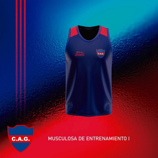 Musculosa de Entrenamiento CAG (azul)